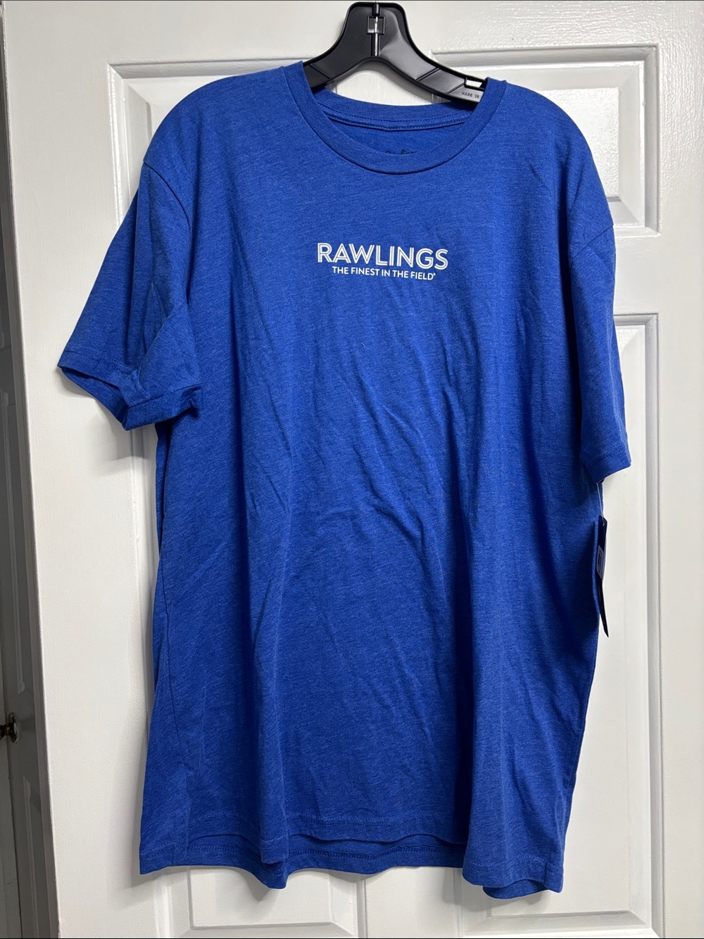 Rawlings “The Finest in the Field” Blue T-Shirt Men’s XL NWT